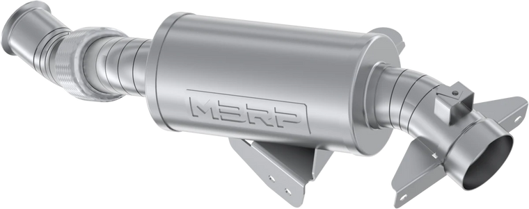 Mbrp - 3" Perf Slip-on Muffler W/cat Can-am - AT-9223PT