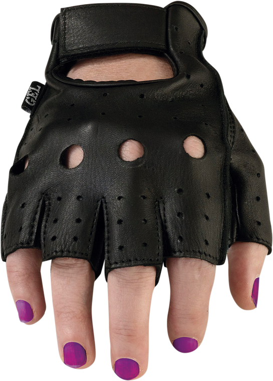 Z1r - Women's 243 Half Gloves - Black - Small - Women's 243 Half Gloves - 3302-0477