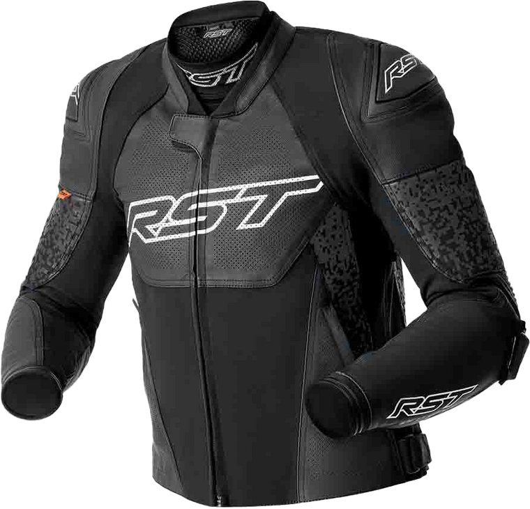 Rst - Ps Supersport-k D3o Jacket Black Leather Xl - 103648BLK-46