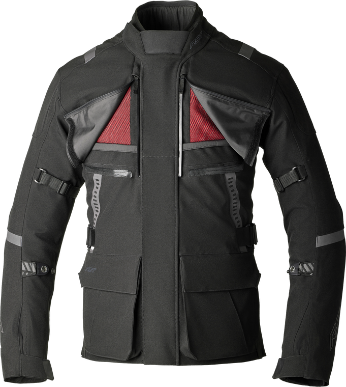 Rst - Ps Vulcan Ce Jacket Black Textile 4xl - 103582BLK-52