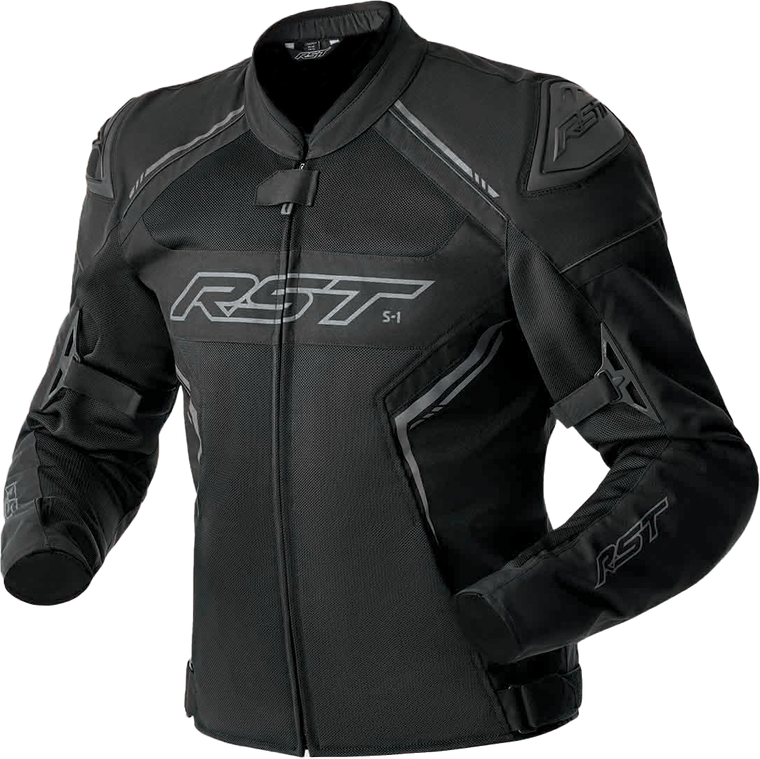 Rst - S1 D3o Mesh Ladies Jacket Black Textile Xl - 103630BLK-16
