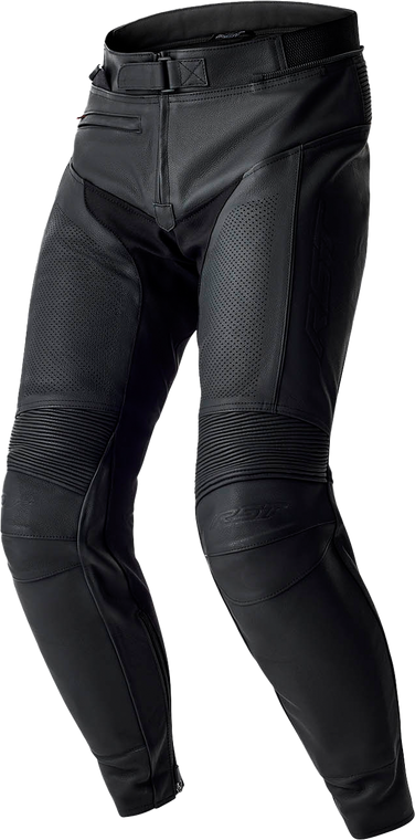 Rst - T2 D3o Leather Pants Black 4xl - 103610BLK-42