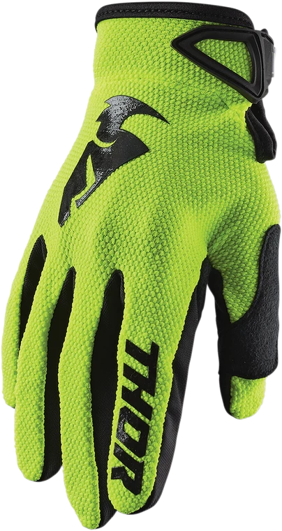 Thor - Sector Gloves - Acid/Black - Medium - Sector Gloves - 3330-5879