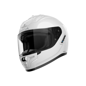 Sena - Phantom Anc Ff Helmet Mesh Glossy White Md - PHANTOMANC-GW00M3
