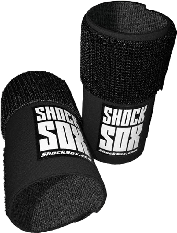 Shock Sox - Shock Sox  4"u  Black Upside Down Forks - 802105