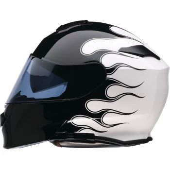 Z1r - Helmet Solaris 2.0 Flame Black/white Md -