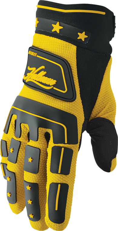 Thor - Hallman Digit Gloves - Black/Yellow - XS - Hallman Digit Gloves - 3330-6776