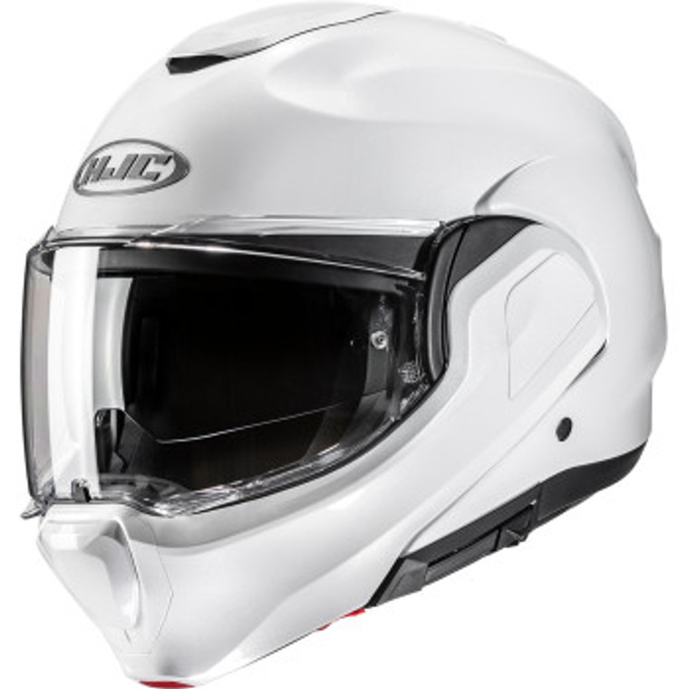 Hjc - Helmet F100 Solid White 2x - EH06NUS8XWHV