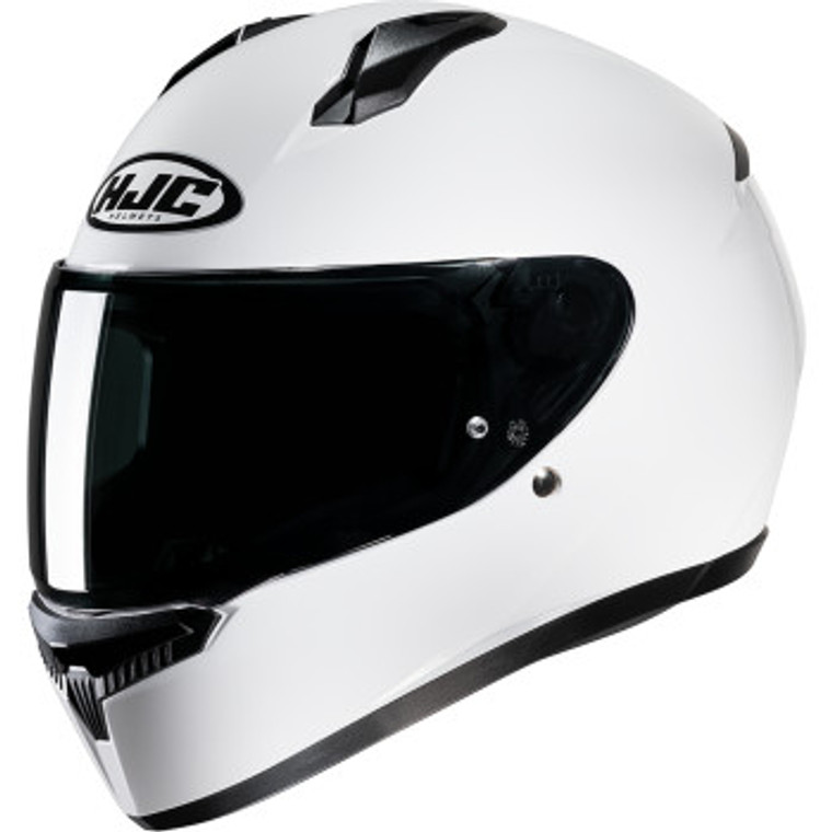 Hjc - Helmet C10 Solid White Lg - FP54EUS6XWHV