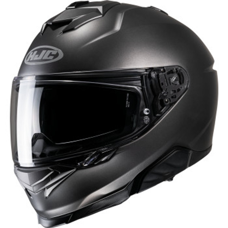 Hjc - Helmet I71 Solid Sf Titanium Lg - FP55NUS6SFTV