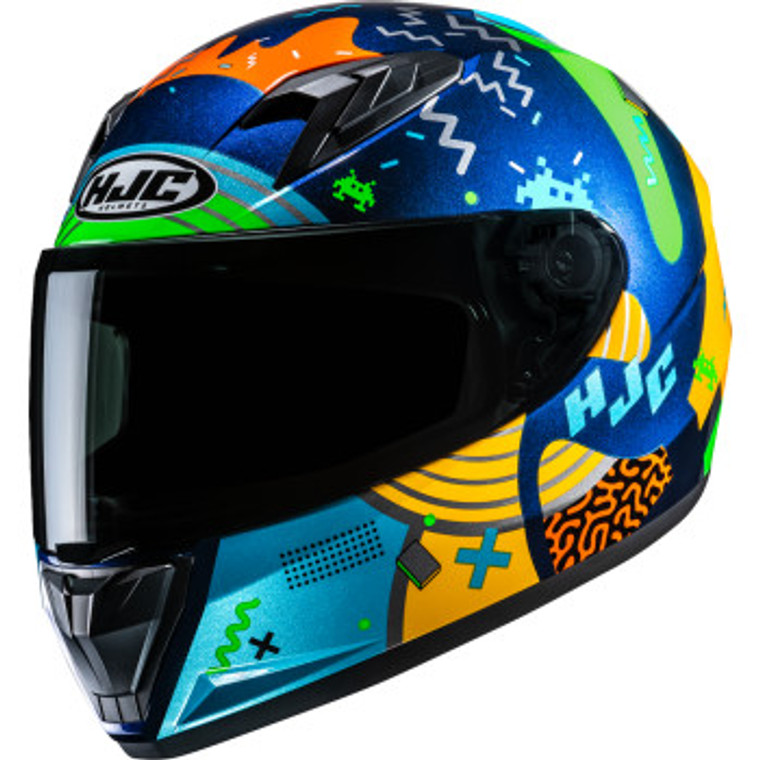 Hjc - Helmet Y10 Mika Mc23 Yl - FP70NUSG023V