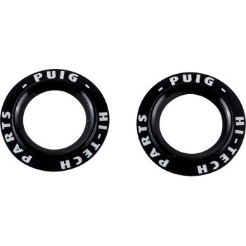 Puig Hi-tech Parts - Axle Slider Rings Univ Black - 20271N