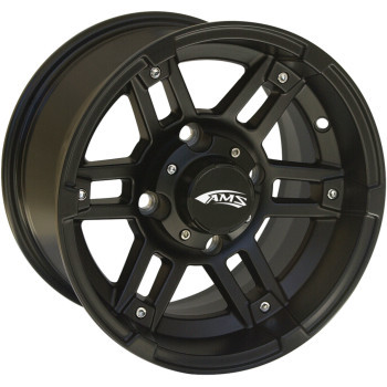Ams - Wheel 12x7 4/110 5+2 Blk - 2709-039AM
