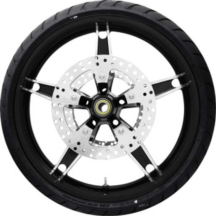 Coastal Moto - Wheel Front Daytona W/tire Abs(tpms) Blk Cut 21"  11.8" - PKG2-DAY213BC-ABST