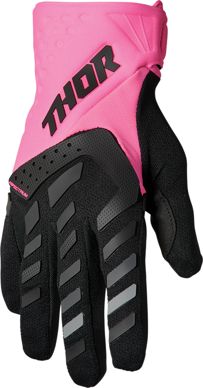 Thor - Women's Spectrum Gloves - Fluo Pink/Black - Medium - Women's Spectrum Gloves - 3331-0208