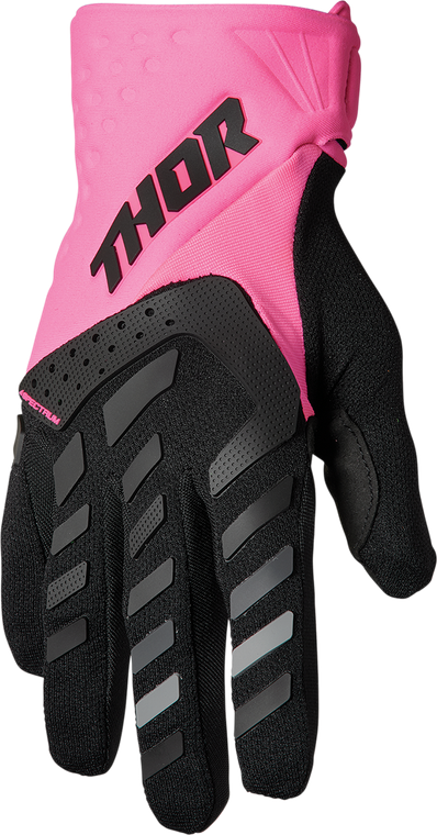 Thor - Women's Spectrum Gloves - Fluo Pink/Black - Large - Women's Spectrum Gloves - 3331-0209