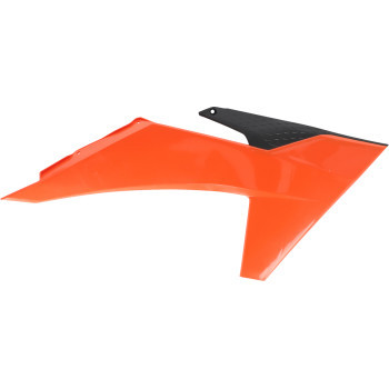 Acerbis - Radiator Shrouds Ktm Orange/black - 2986481008