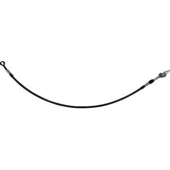 Fat Baggers Inc. - Ez Install Brk Ln Or Hyd Cltch Extension 20" Black Braid - 100020-B