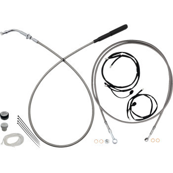 Fat Baggers Inc. - Ez Instl Kt Upper Cltch Cbl, Brk Ln, For 16" Hbar, Stnls - 249016-C