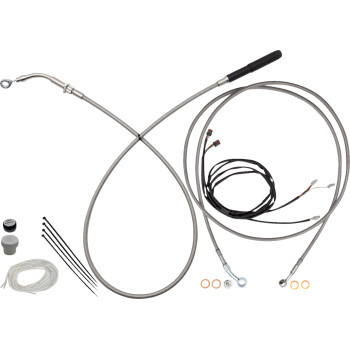 Fat Baggers Inc. - Ez Instl Kt Upper Cltch Cbl, Brk Ln, For 16" Hbar, Stnls - 219916