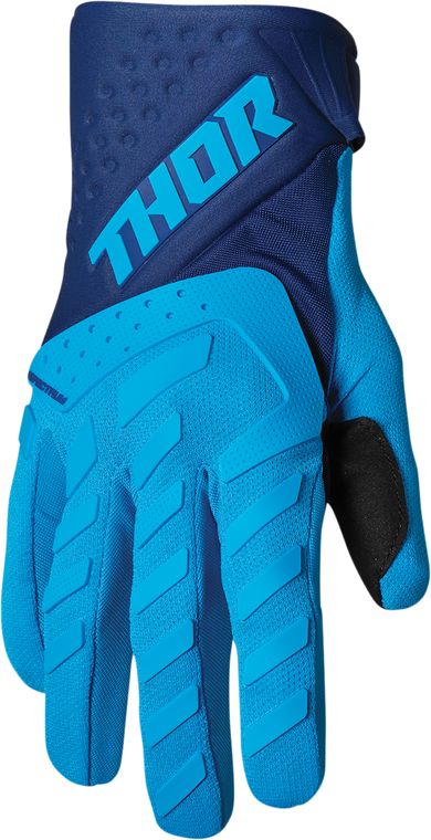 Thor - Youth Spectrum Gloves - Blue/Navy - Medium - Youth Spectrum Gloves - 3332-1605