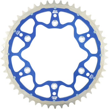 Moto-master - Fusion Series Dual Ring Sprocket (blue, 428-50t) Tm - 620183450