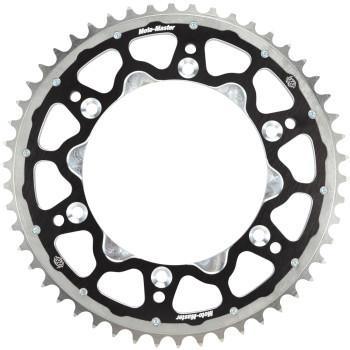 Moto-master - Fusion Series Dual Ring Sprocket (black, 520-48t) Tm - 620193248