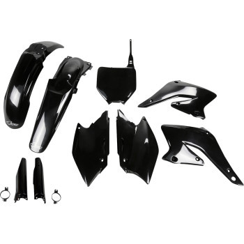 Ufo - Body Kit Suzuki Rmz250 04-06 Black - SUKIT403F@001