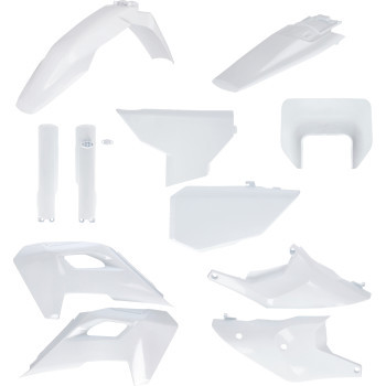 Acerbis - Plastic Kit Full Husky White - 2986650002