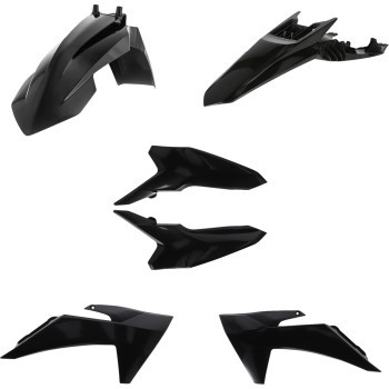 Acerbis - Plastic Kit Sx65 Black - 2986980001