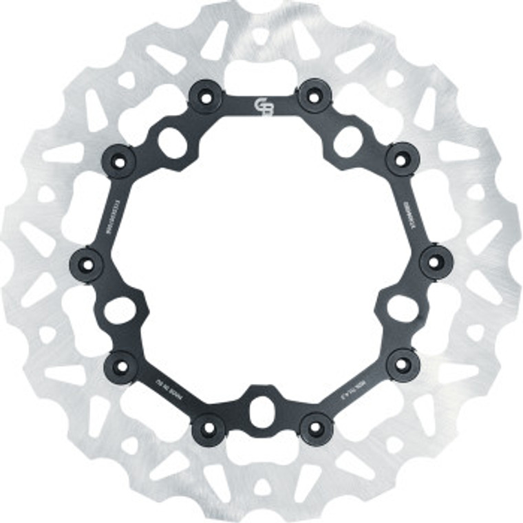 Gbrakes - Brake Rotor Front Wave Floating - GBD9001X