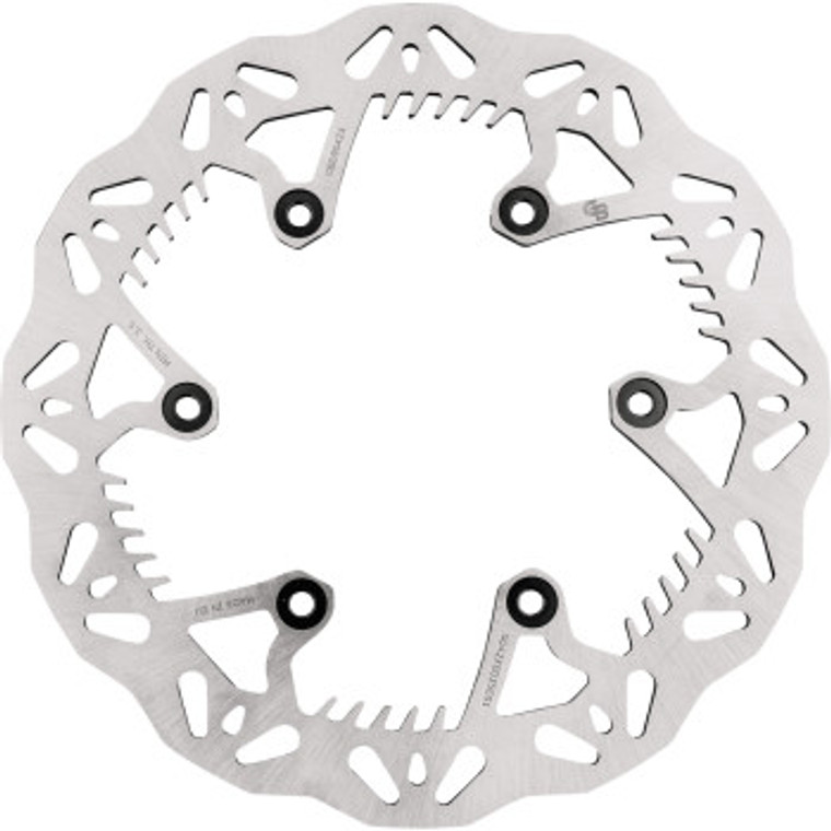 Gbrakes - Brake Rotor 245mm Solid Mount Wave Rear Gbd9042x - GBD9042X