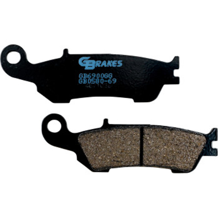 Gbrakes - Brake Pads Semi-metallic Gb0580-69 - GB0580-69