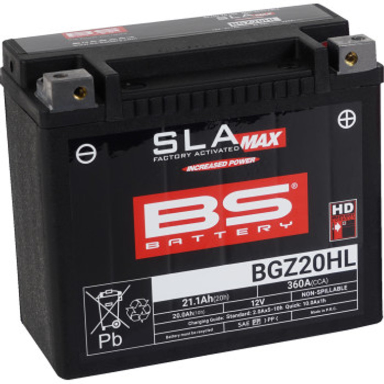 Bs Battery - Battery Bs Bgz20hl Sla Max - 300939