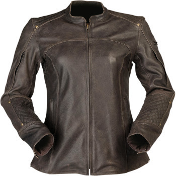 Z1r - Jckt Wm Chimay Brwn Md -