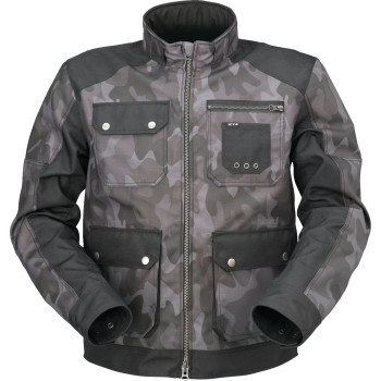 Z1r - Jckt Txt Camo Gry/blk Lg -