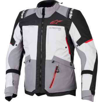 Alpinestars - Jacket Andes Drystar V4 Gry/blk/rd L - 3200526-9141-L