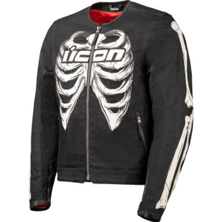 Icon - Jacket Crestfallen Black Lg -