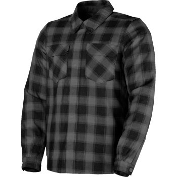 Icon - Jacket Fallblock Flannel Black Xl -