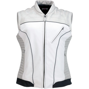 Z1r - Vest Lthr/tx Nufem Gry 2w -