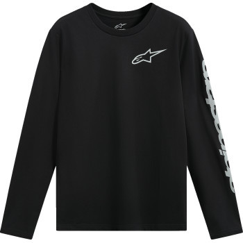 Alpinestars - Tee Ls Csf Trackside Black M - 1235-74100-10-M