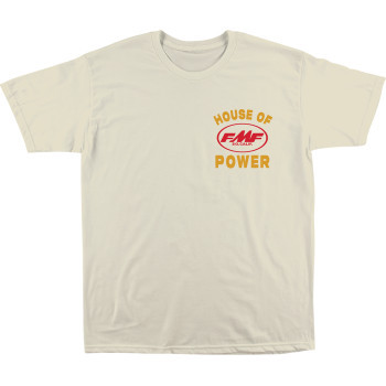 Fmf - Tee Moto Shop Natural Lg - FA25118905NATLG