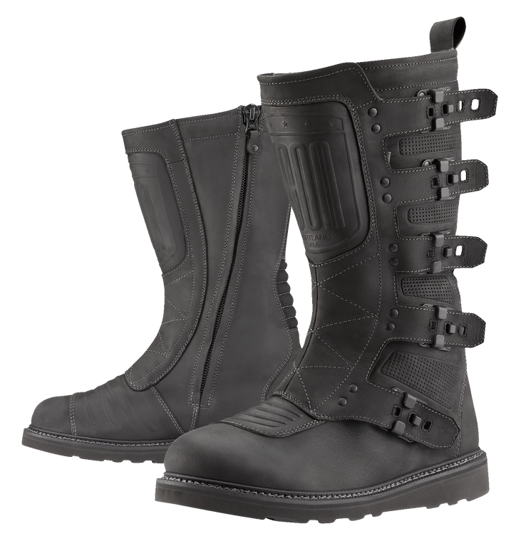 Icon - Elsinore 2 CE Boots - Black - Size 13 - Elsinore 2 Boots - 3403-1218
