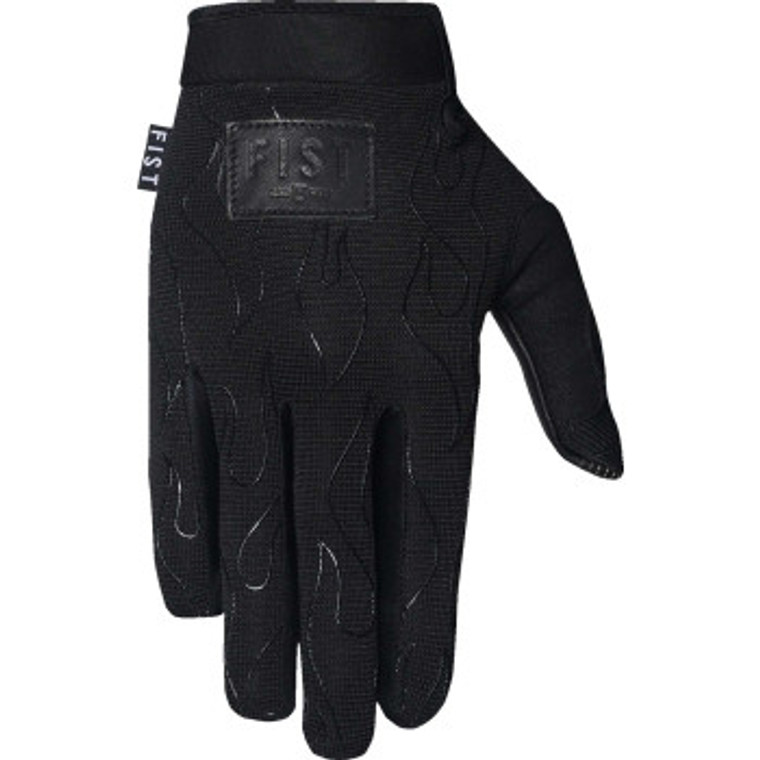 Fist Handwear - Glove Moto Hybrid Flame Black Xs - F-GMH-01323-XS