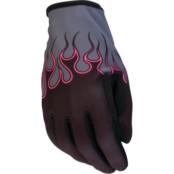 Z1r - Glove Wmn Flame Black/pink Sm -