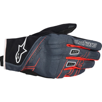 Alpinestars - Glove Moblast Wp Blk/anth/org L - 3520226-148-L