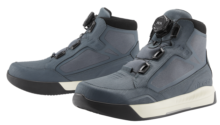 Icon - Patrol 3 Waterproof Boots - Grey - Size 14 - Patrol 3 Waterproof Boots - 3403-1303