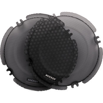 Kicker - Grill Speaker Replacement Tour-pak Black - 48HDTPG