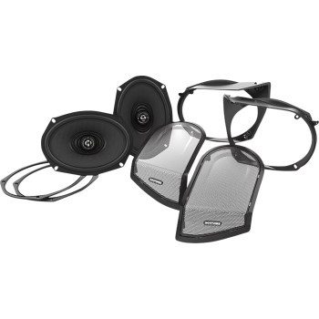 Hogtunes - Cut In Lid Kit With 6x9 Speakers - RETRO 692 LID-AA