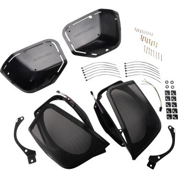 Kicker - Saddlebag Lid Cut-in Kit Without Speakers - 52HDBX14